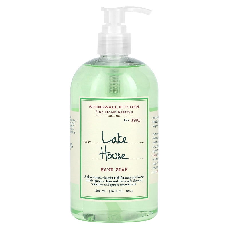 Stonewall Kitchen Lake House Hand Soap, 16.9 ounces (Pack of 2) - Image 1